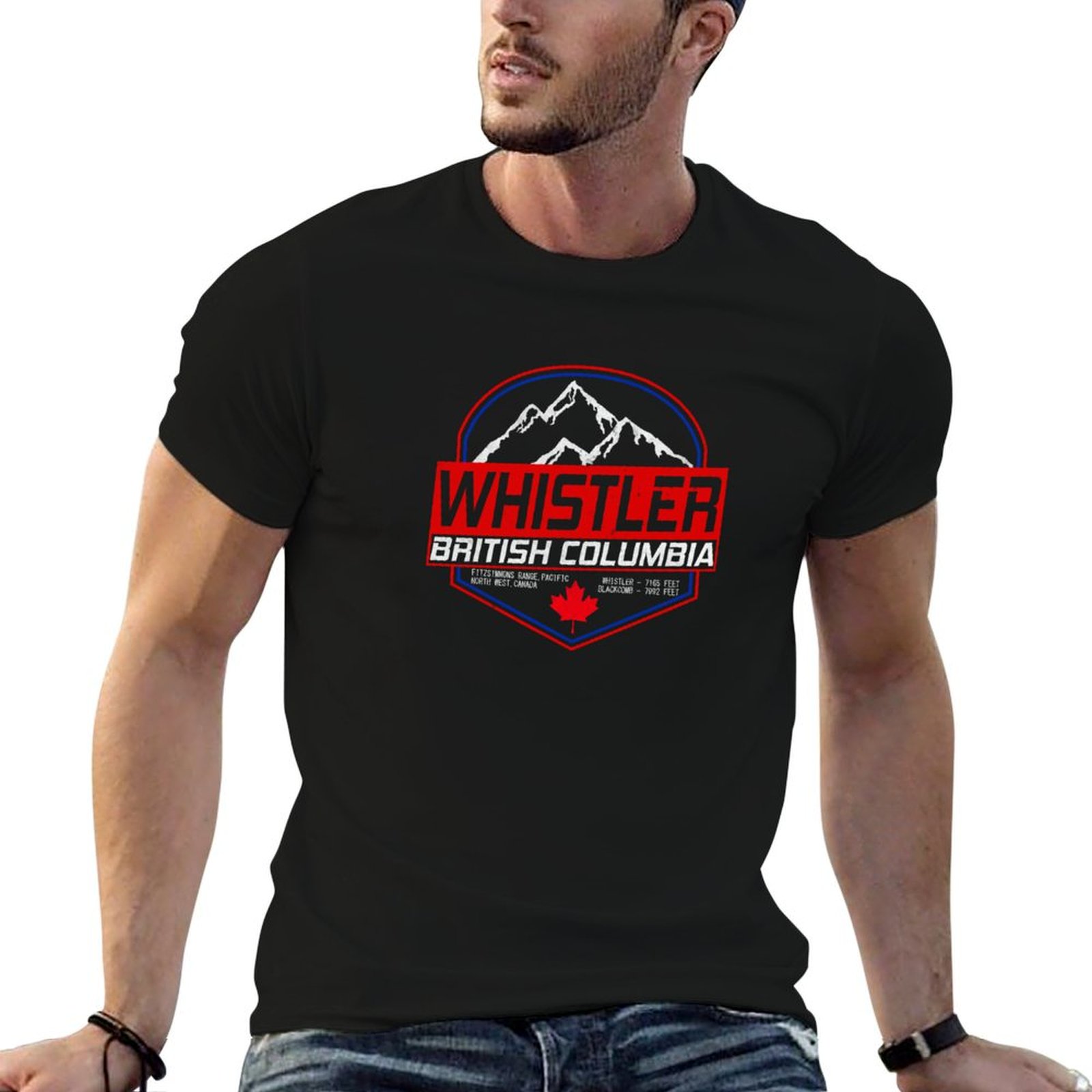 Mountain Biking Whistler - Retro Ski Whistler B.C Canada Skiing
