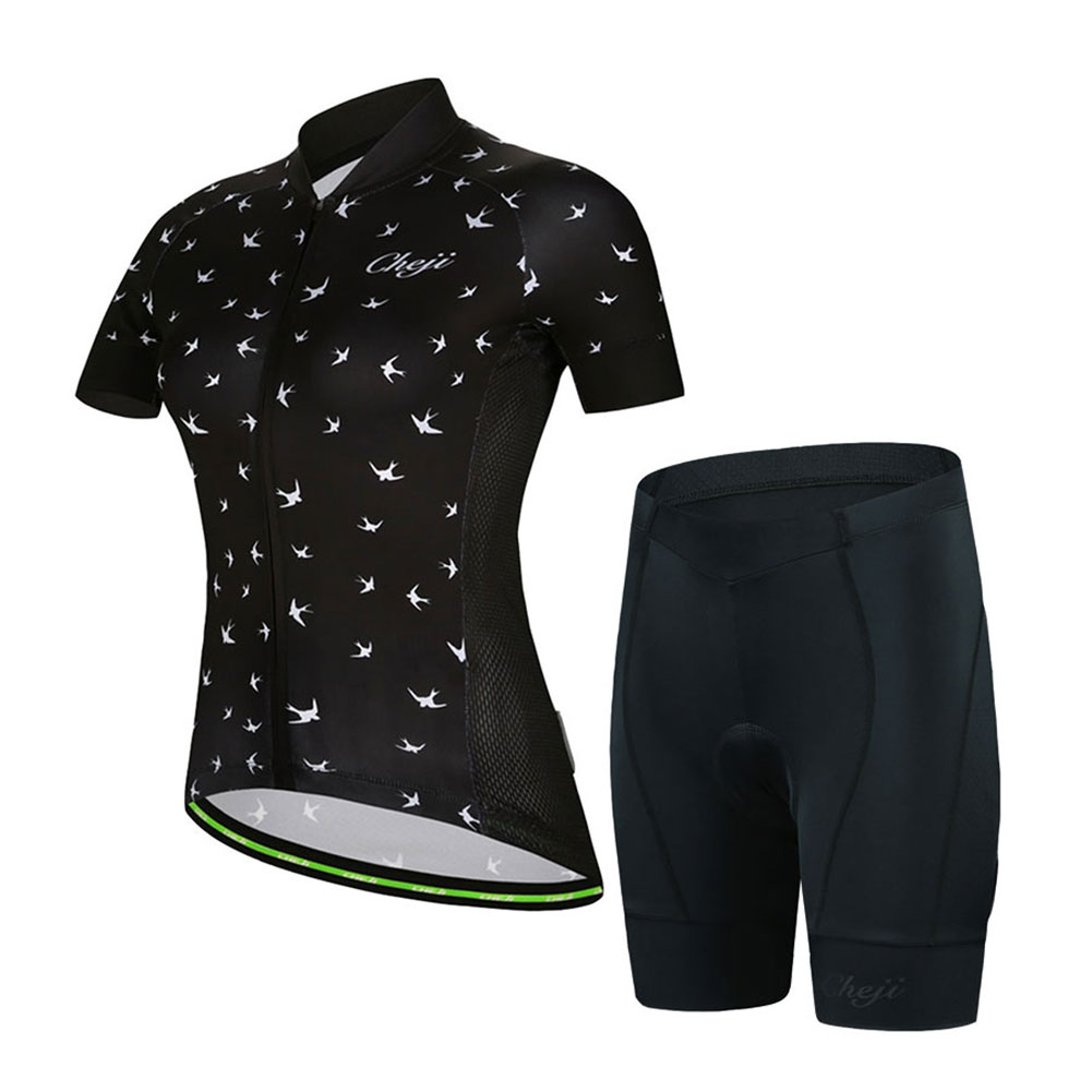 Mountain Biking Shorts Women - Women's Cycling Jersey Set,Short Sleeve Quick-Dry