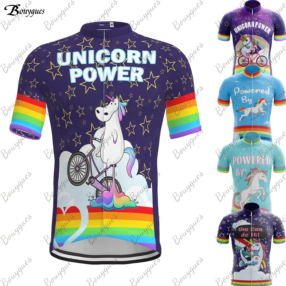 New Unicorn Cycling Jersey Men - Mountain Biking Outfit 评论和价格