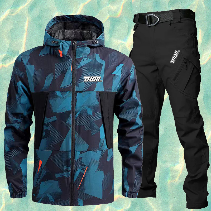THORSOL Men Cycling Jersey Set - Mountain Biking Outfit 评论和价格