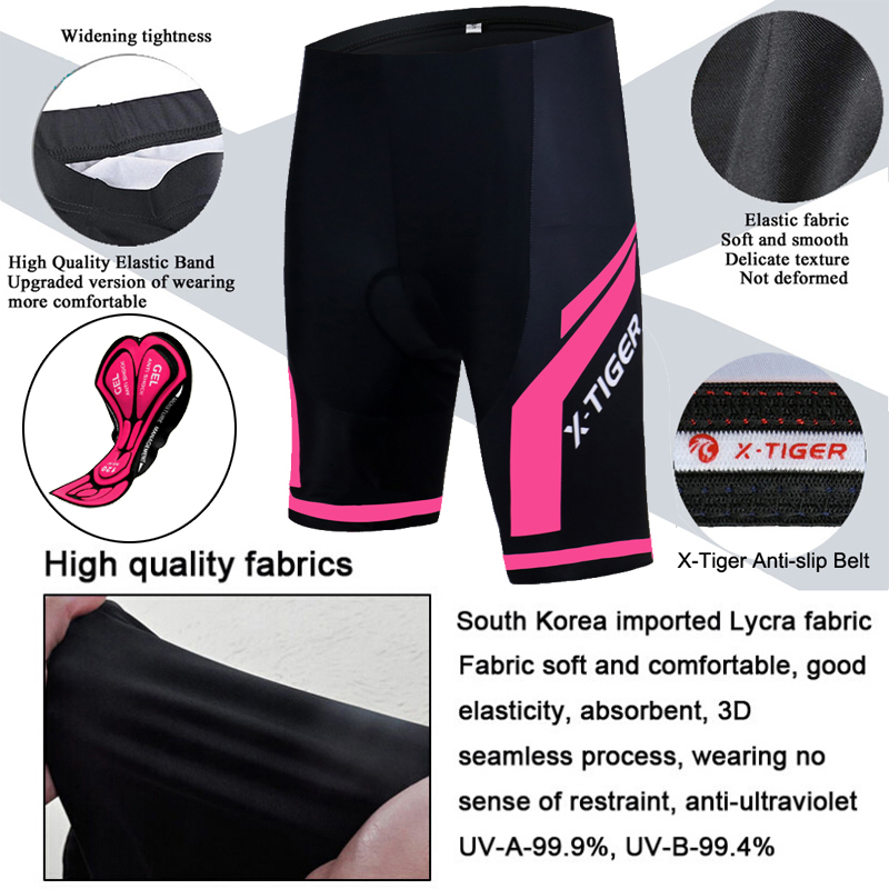 X-Tiger Women's Cycling Shorts - Mountain Biking Shorts Women 评论和价格