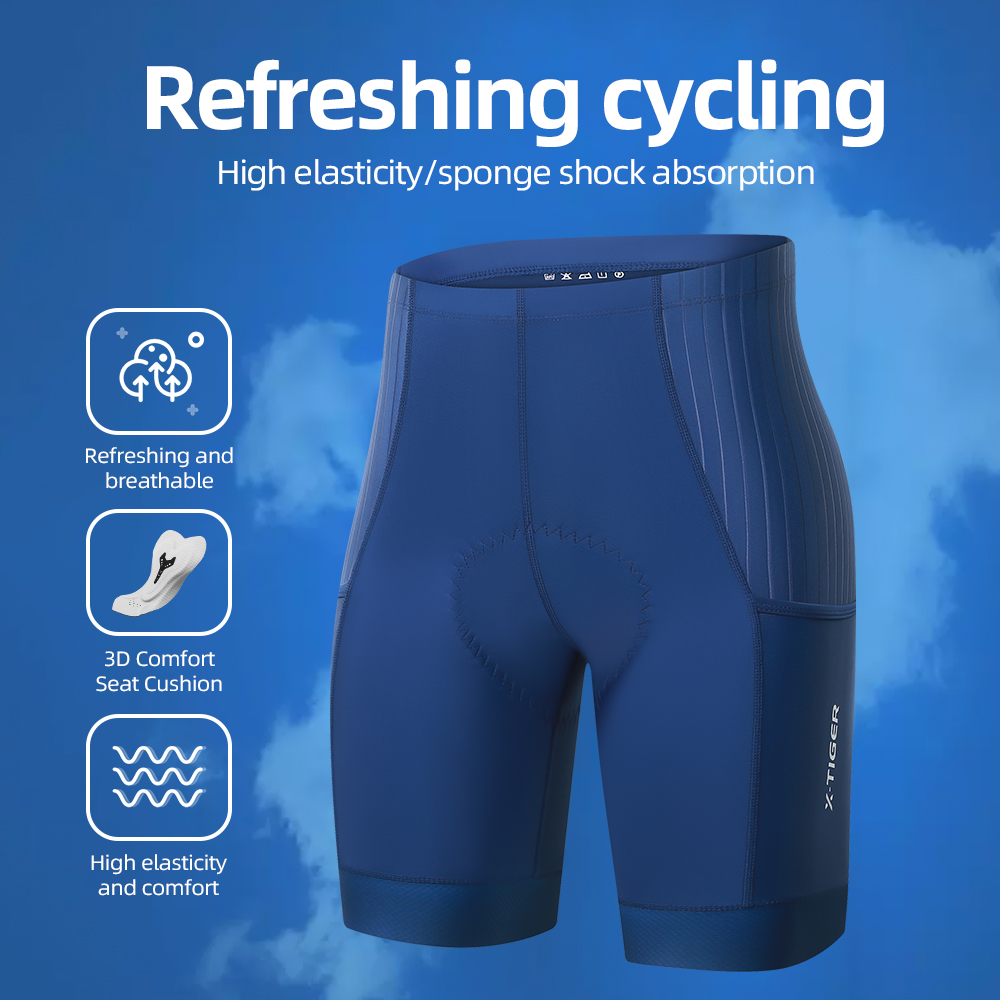 X-Tiger Cycling Shorts Bike Ti - Mountain Biking Shorts Women 评论和价格