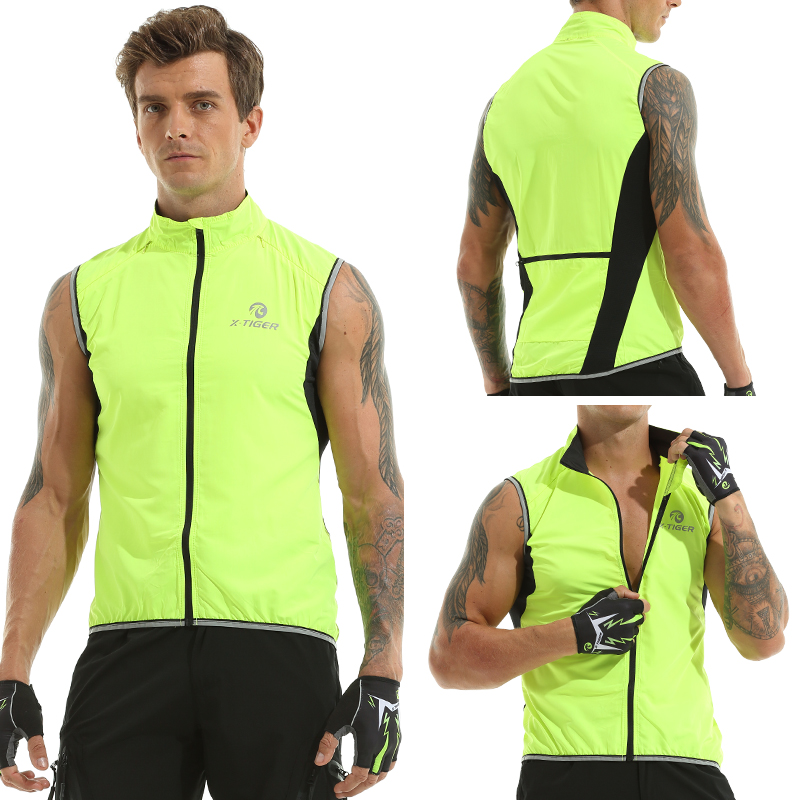 X-TIGER Windproof Cycling Vest - Mountain Biking Rain Jacket 评论和价格