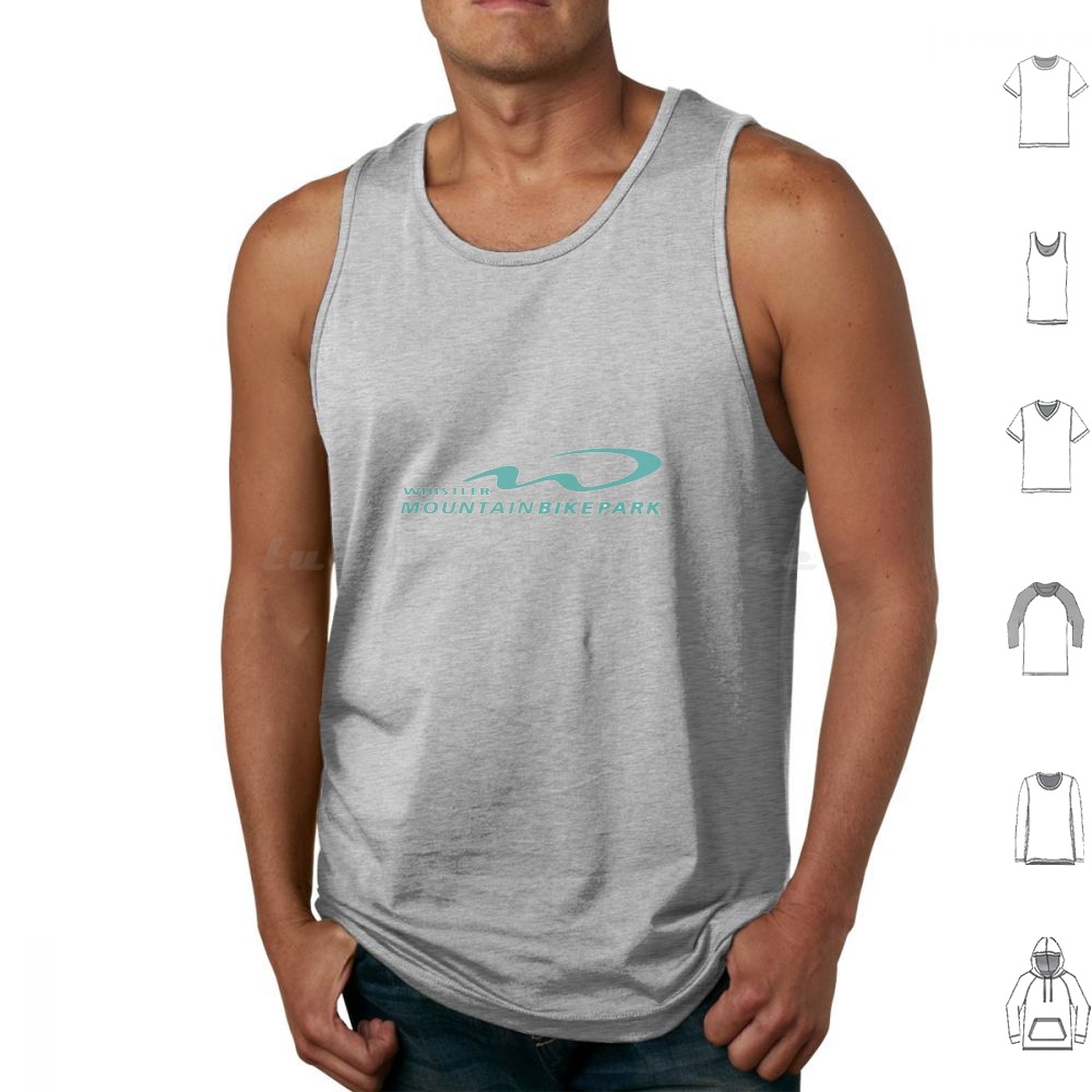 Whistler Tank Tops Vest Sleeve - Mountain Biking Whistler 评论和价格