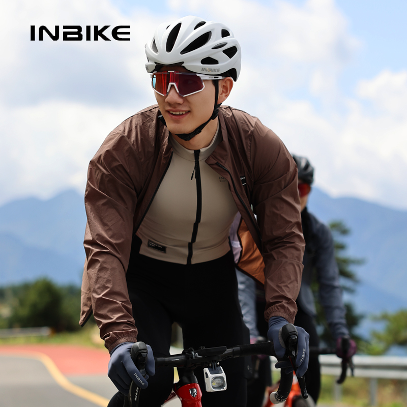 INBIKE Men's Long Sleeved Wind - Mountain Biking Rain Jacket 评论和价格