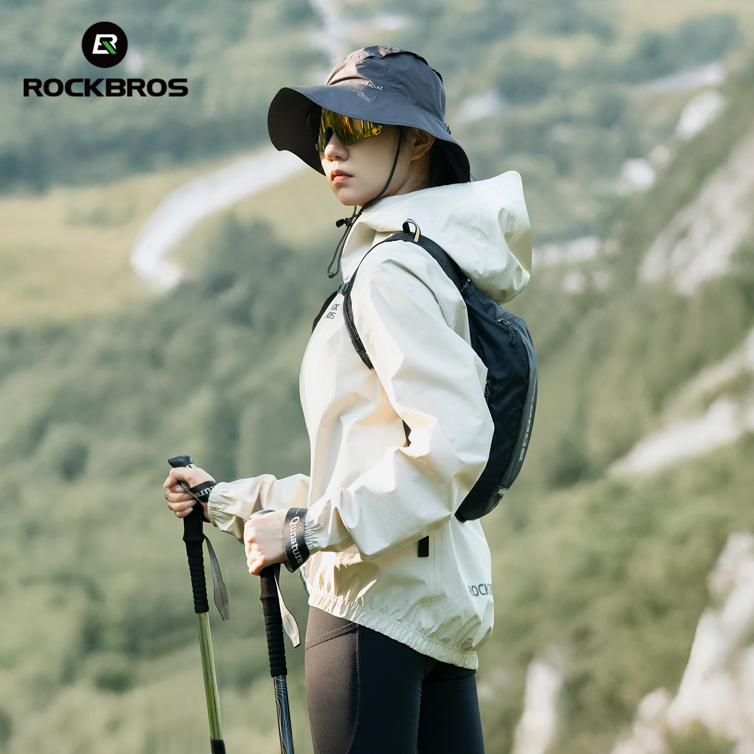 ROCKBROS Waterproof Windproof  - Mountain Biking Rain Jacket 评论和价格
