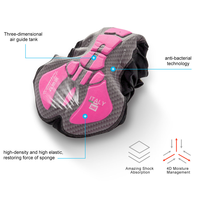 Santic Women's Cycling Shorts  - Mountain Biking Shorts Women 评论和价格