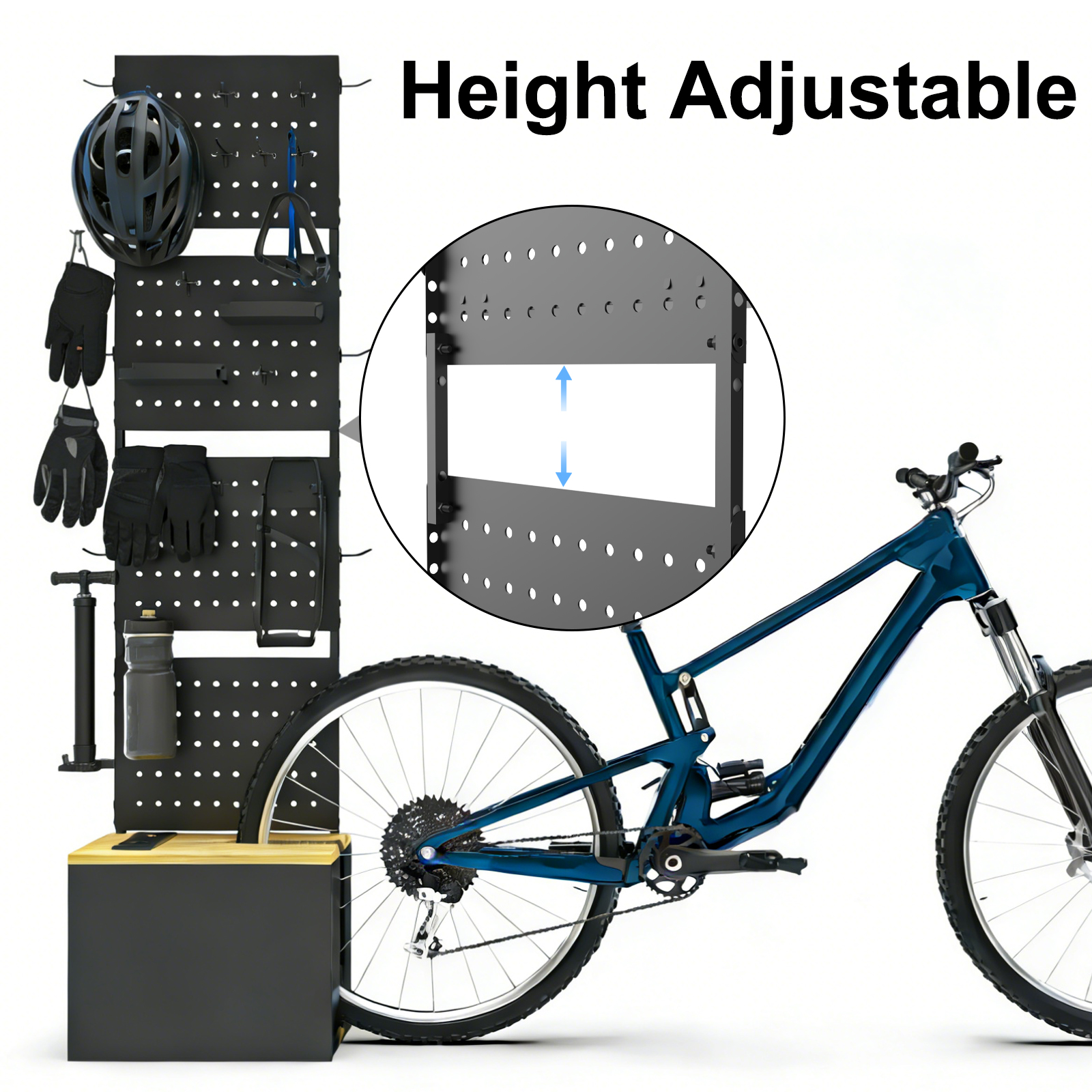 Height Adjustable Bicycle Park - Mountain Biking In The Uk 评论和价格