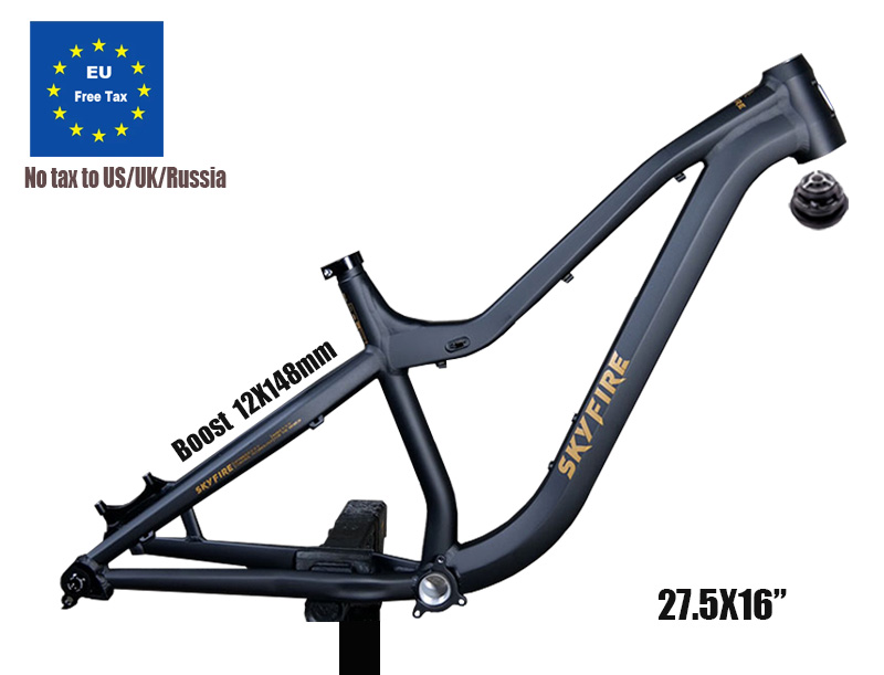 Racetrack Aluminum Bike Frame, - Mountain Biking In The Uk 评论和价格