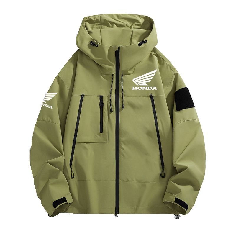 Honda Logo Bike Wind Jacket 20 - Mountain Biking Rain Jacket 评论和价格